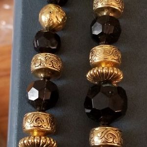 Assorted Bag of Black Jewelry